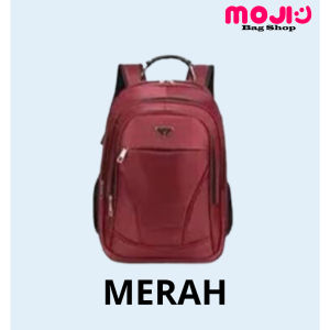 Polo Hunter Tas Ransel Laptop BAC - Backpack Daypack USB Port Tas Pria Wanita Free Bag Cover