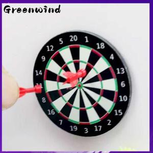 【Greenwind】 บ้านตุ๊กตาขนาดเล็ก1เซ็ตชุดเกมลูกดอกของเล่นจำลองบ้านตุ๊กตาของตกแต่งบ้าน