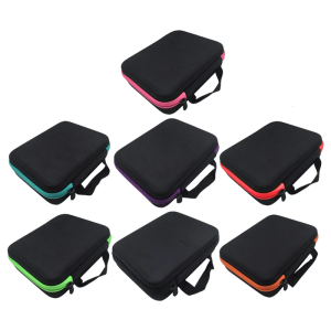 Portable 30 Compartment Diamonds Paintings Organizer Box for Rhinestones and Small Items Shockproof Storage Box