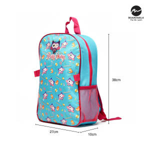 Boardwalk Jamaru Grade School Bags For Girls With Detachable Lunch Bag Owl Design