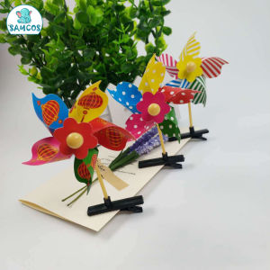 Kẹp tóc chong chóng 7 màu cho bé xinh xắn phong cách Hàn Quốc SamCos