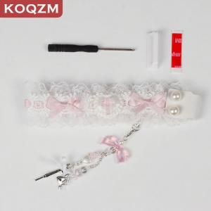 [COD] KOQZM KITCHEN Lace Keyboard Ribbon Mechanical Keyboard Strap Universal Personalized Keyboard Ribbon Keyboard Decor Accessories
