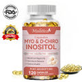 Mulittea Myo-Inositol & D-Chiro Inositol Capsules 120pcs Hormone Balance for Women Vitamin B8 to Regulate Menstrual Cycle & Support body Health Kapsul Myo-Inositol&D-Chiro Inositol| Keseimbangan Hormon Wanita| Mengatur Siklus Menstruasi & Kesehatan Tubuh. 