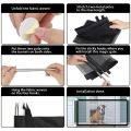 Pet Gate Baby Gate Magic Mesh Pet Gate Enclosure Fences Adjustable Portable Folding Mesh Dog Gate. 