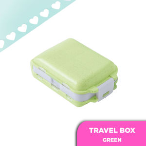 Brooch Pin Travel Box Daily Medicine Pill Storage Jewelry
