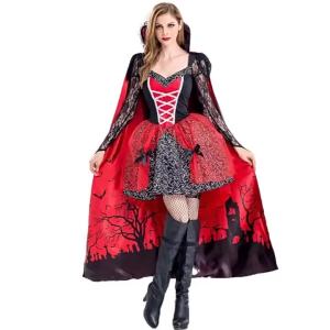 Halloween witch costume   Cosplay costume for masquerade parties   Vampire zombie costume demon queen outfit
