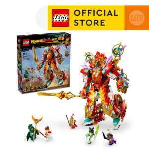 LEGO Monkie Kid 80057 Nezhas Ring of Fire Mech (1163 Pieces) Building Block Toys Bricks
