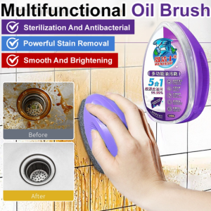 Multi-functional Oil Stain Brush Kitchen Hood Special Stain Remover Dissolve Heavy Oil Household Brush 强力去污刷