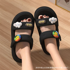 Free Shipping New Women’S Slippers For Summer Designed For Outdoor Wear With A Non-Slip Sole 2026 New Summer Style Thick-Soled Sandals Women’S Summer Sandals