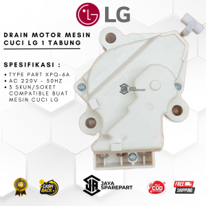 DRAIN MOTOR MESIN CUCI LG 1 TABUNG MOTOR DRAIN LG DAIICHI RESPON SWITCH DAICHI LG KARYAJAYASPAREPART