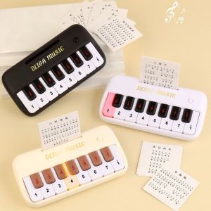 GOOD STUFF Early Education Mini Electric Keyboard Learning Music Multifunctional Electronic Musical Toys Portable with Music Score Instrument Toy Children