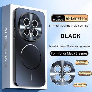 Suitable for Honor Magic8 Pro 5G Magic8 Honor Magic 8 Pro 5G Honor Magic8Pro magnetic suction phone case new AF lens all-inclusive back cover case PC matte non-stick fingerprint Shockproof Casing Cover