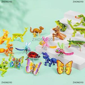 [COD] ZHONGYI0 3D Puzzle For Kids Toys 25Pcs Educational 3D Cartoon Puzzle 3D Jigsaw Puzzle Cartoon Art Crafts Gifts For Boys Girls