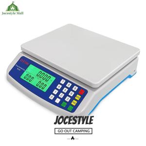 [Jocestyle Mall] 30kg/1g Large Digital Kitchen Scale Multi-Function Price Computing Scale with Tare Function Stainless Steel Counting Scale for Baking Cooking