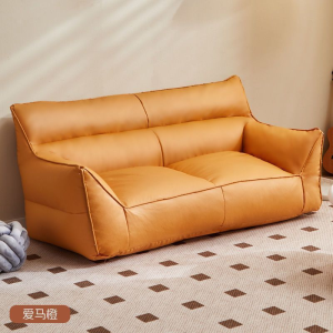 [New style] lazy sofa tatami floor small minimalist sofa technology cloth small apartment rental room sofalazy bobohouse
