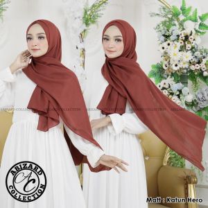 PASHMINA KATUN HERO JAHIT TEPI / PASHMINA KATUN NECI