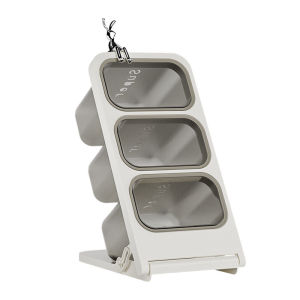 【SG Stock】Tea Bag Organizer Storage Box 3 Grids Foldable Coffee Packet Holder