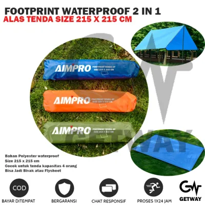 FOOTPRINT / ALAS TENDA AIMPRO 215 x 150 Cm 215 x 215 Cm
