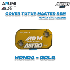 Cover Tutup Master Rem Vario 125 OLD Vario 150 OLD Beat Fi Scoopy Fi Arm Stainless Full CNC Arumi