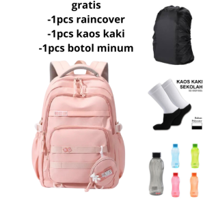 Ransel Sekolah Anak Terbaru 2024 Model Style Fashion Korea Kapasitas Besar SD SMP SMA Tas Sekolah