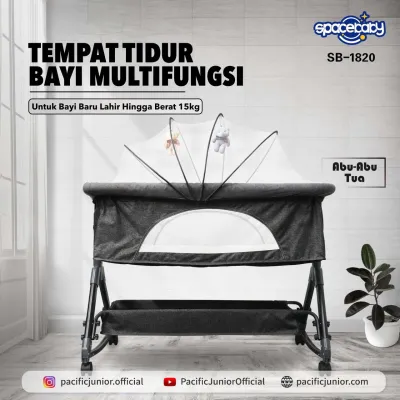 SPACE BABY TEMPAT TIDUR RANJANG BAYI BABY BOX SB 1822 SB1820 BABY SIDE BED