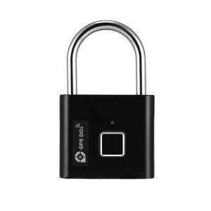GPSDD Smart Fingerprint Lock Keyless กุญแจคลายล๊อค ด้วยลายนิ้วมือ ชาร์จด้วย Micro USB ชาร์จครั้งเดียว อยู่ได้ 6 เดือน ใช้ล๊อคประตู ล๊อคกระเป๋าเดินทาง