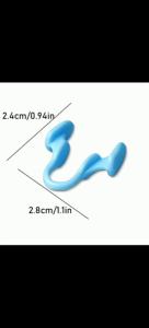 【Ship in 24H】Promotion（2 per） Transparent/Orange Silicone Nose Clip Anti Snoring Nasal Dilator Stop Snore Aid Easy Breathe Improve Sleeping Rhinitis new