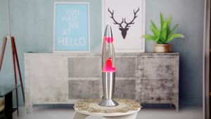 European Standard Metal Bottom Wax Lamp Volcanic Lava Lamp Creative Decorative Lamp Jellyfish Lamp Cross-border Supply