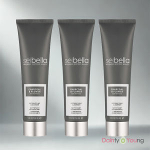 Sei Bella Charcoal & Flower Detoxifying Cleanser 150mL | Dainty Young