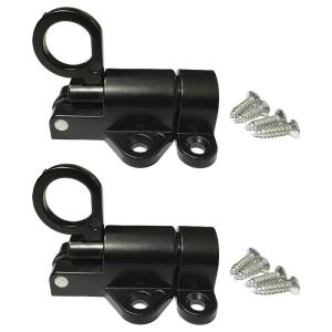 2Pcs Aluminum Alloy Door Security Latches Automatic Latches Lock Door Hardware Home Window Gate Security Pull Rings