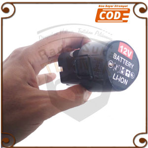 Batere Baterai Battery Batre Mesin Bor Cordless Drill Bit 12V Cas AksesorismJLD TOOLS