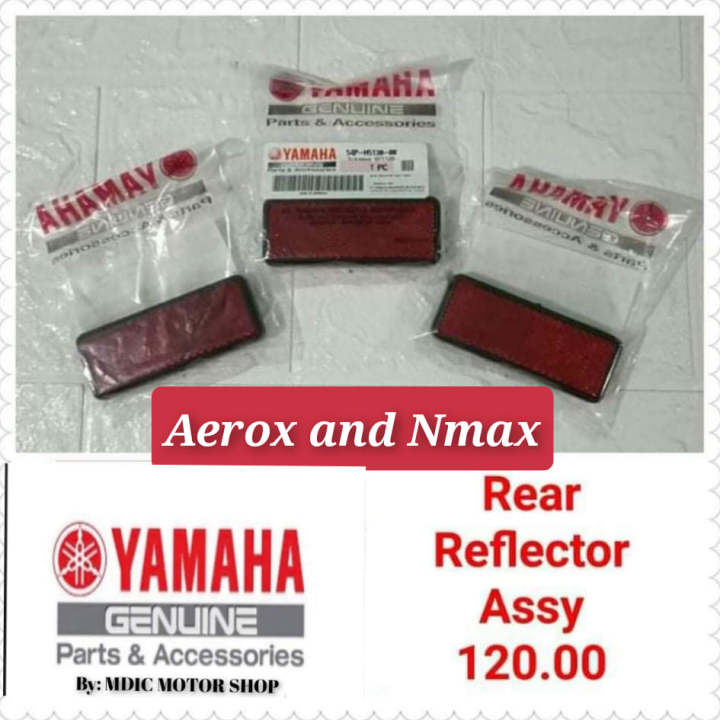 REAR REFLECTOR ASSY FOR AEROX AND NMAX YAMAHA GENUINE PARTS | Lazada PH