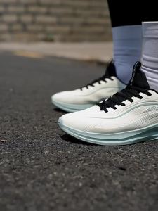 Qiaodan Rain Men Running Shoes Leather-Upper Waterproof Shock-Absorbing QXB023254233