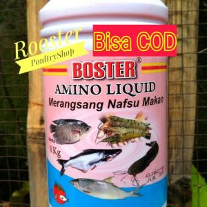 AMINO LIQUID BOSTER IKAN 1 LITER Probiotik Ikan Vitamin Ikan