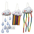 Diy Craft Meronce Gantungan Pelangi Hujan Awan Menempel Kapas Prakarya Anak Stik Es Krim Sedotan Kerajinan Tangan Mainan Edukasi. 