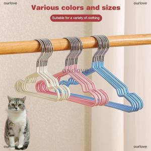 [COD] ourlove ที่แขวนเสื้อผ้าสุนัขที่แขวนเสื้อผ้าที่แขวนเสื้อผ้าสุนัขที่ทนทานแบบพกพาขนาดเล็กอุปกรณ์สำหรับสัตว์เลี้ยง