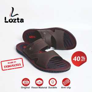 Sendal Laki2 Dewasa Sendal Slop Selop Kulit Terbaru