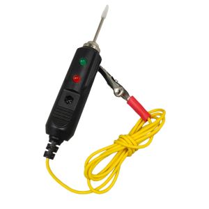 COMEMECO Đa chức năng Máy kiểm tra điện áp ô tô Đèn LED hai màu DC6-24V Máy kiểm tra thiết bị điện ô tô Di động với Buzzer Bút thử điện Dành cho ô tô
