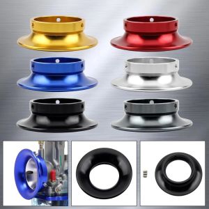 ERMENLED 40mm Motorcycle Air Filter Carburetor Mount Aluminum Alloy Air Filter Cup Precision Horn Shape Carburetor Air Filter Motocross Racing
