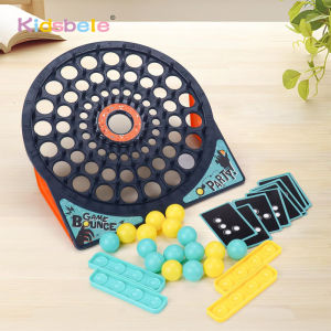 เดสก์ท็อปครอบครัวเล่นเกมกระดานของเล่นต่อสู้เพื่อการศึกษาเด็กโต๊ะเล่นชุดลูกบอลเด้งของเล่น