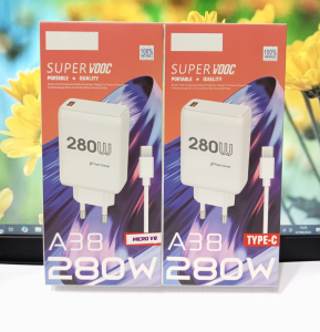 Charger FOR OPP A38 SUPER VOOC 280W Fast Charger Support Fast Charging