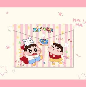 Túi đựng tài liệu A4 clear bag hoạt hình dễ thương LILA CLEARBAGHH15