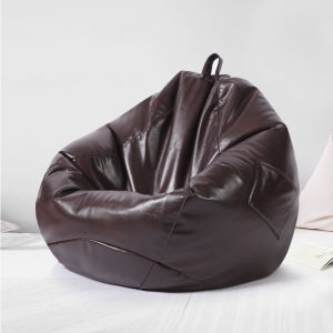 PU Leather Bean Bag   Small Apartment Single Creative Boneless Pole Bean Bags   Living Room Bedroom Bean Bag