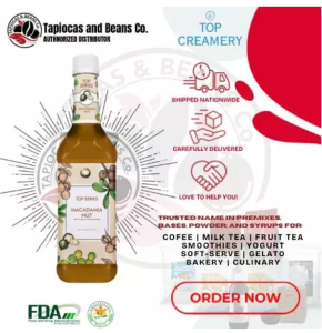 TOP Series Macadamia Nut Syrup