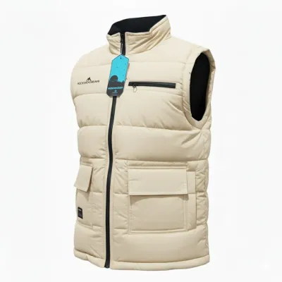 KICKSOOGAR Rompi Puffer Pria Original - Vest Motor Anti Angin / Windproof Musim Dingin Tebal Hangat