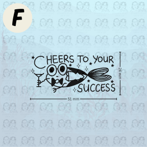 [SG SELLER] A School of Fish Stamps (51mm x 24mm)