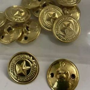 Bộ 10 cúc áo sơ mi - size 12_15cm chất liệu Đồng