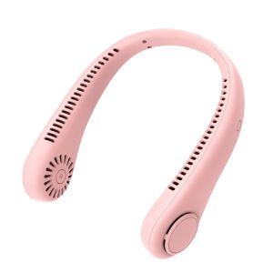 Portable Neck Fan Electric Wireless FAN USB Rechargeable Air Cooling Bladeless Fan Mini /Kipas Hanging Neck Fan 挂脖风扇