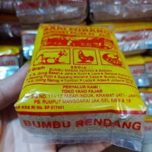 Bumbu Masak Sari Minang Asli | Rendang | Kambing | 60 PCS