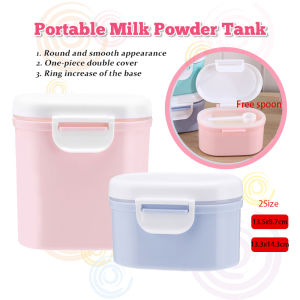 2 Size Baby Storage: Airtight & Portable Milk Powder Box